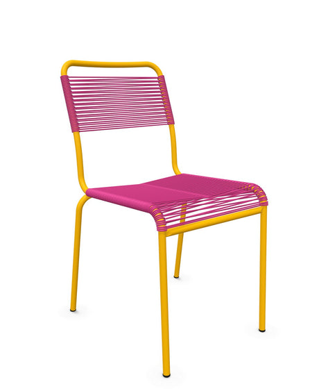 Schaffner Rigi chaise repas Spaghetti Rose 41 Jaune 11 