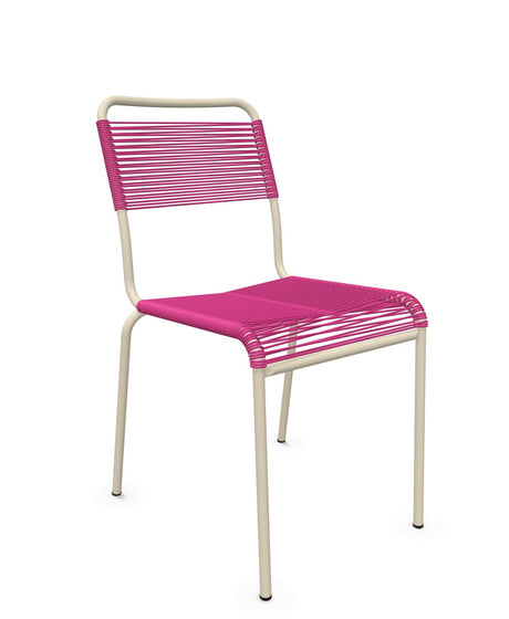 Schaffner Rigi chaise repas Spaghetti Rose 41 Sable Pastel 15 