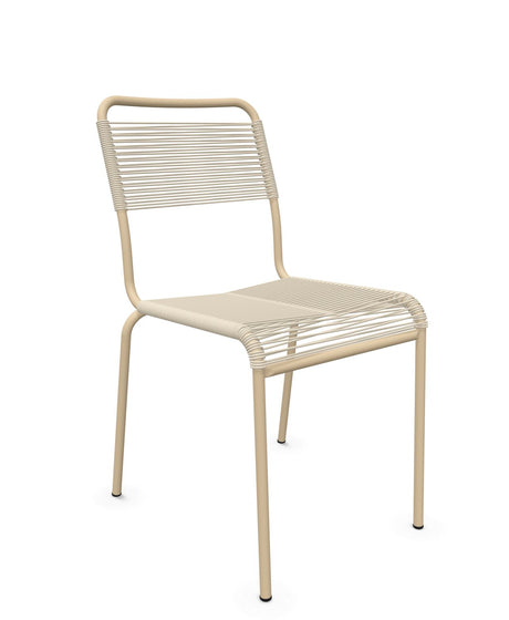 Schaffner Rigi chaise repas Spaghetti Sable Pastel 15 Marron Pastel 83 