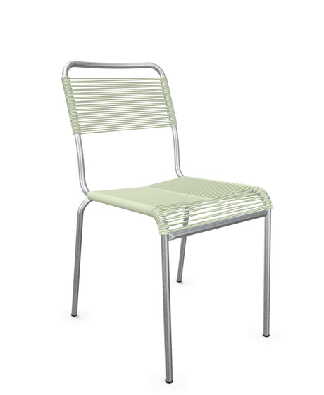 Schaffner Rigi chaise repas Spaghetti Vert Pastel 64 Galvanisé à chaud 02 