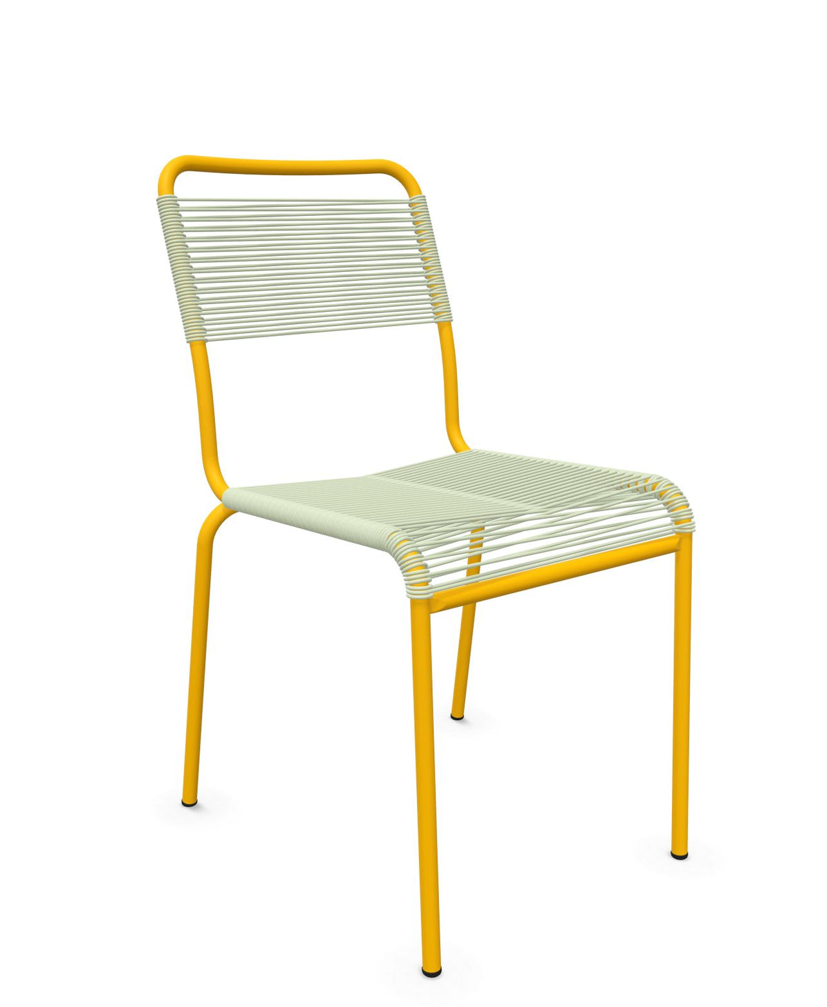 Schaffner Rigi chaise repas Spaghetti Vert Pastel 64 Jaune 11 