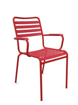 Schaffner Rigi Fauteuil Repas Lattes Rouge Érable 33 Rouge 30 