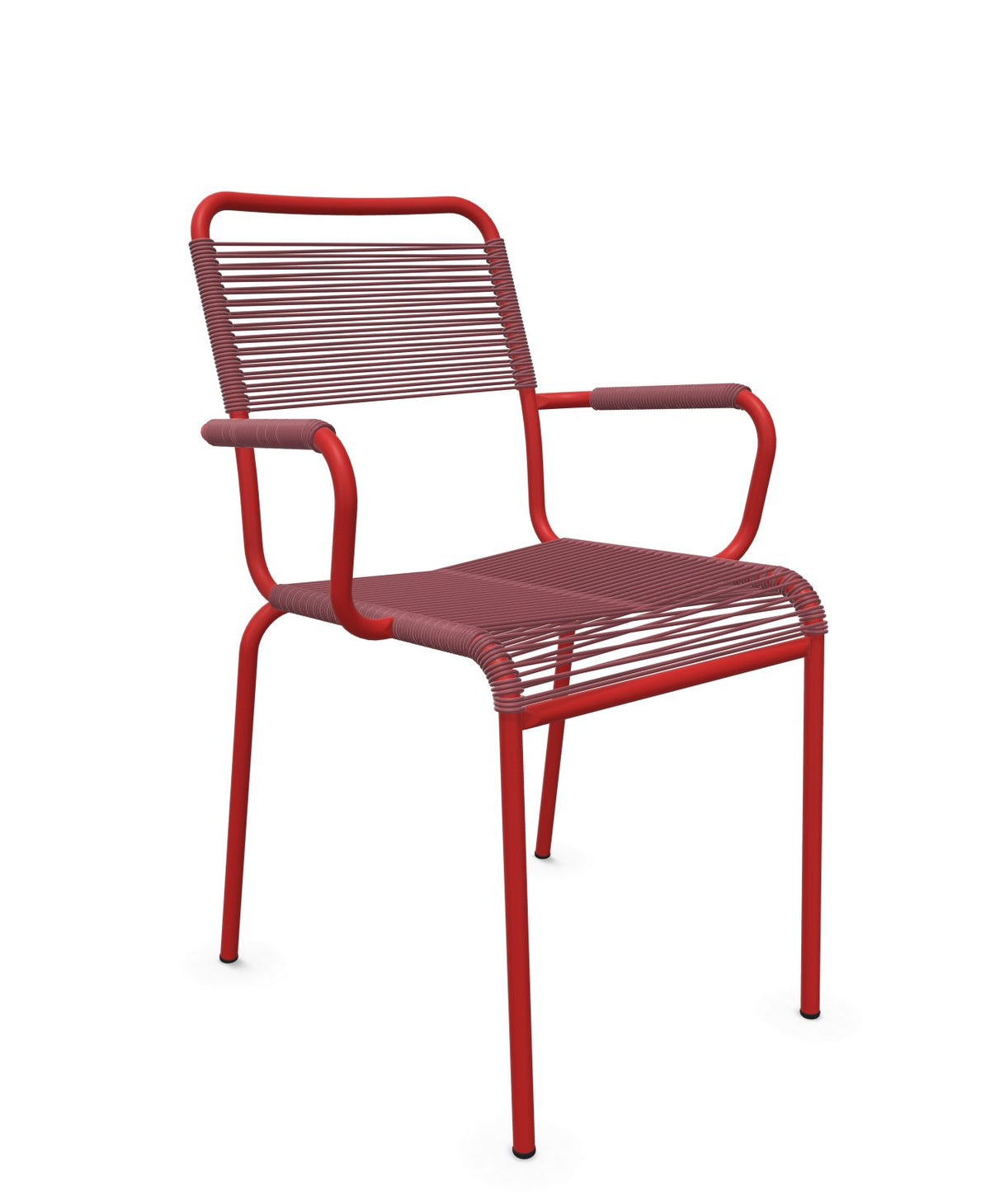 Schaffner Rigi fauteuil repas Spaghetti Bordeaux 38 Rouge 30 