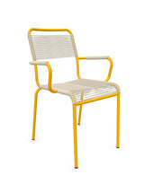 Schaffner Rigi fauteuil repas Spaghetti Sable Pastel 15 Jaune 11 