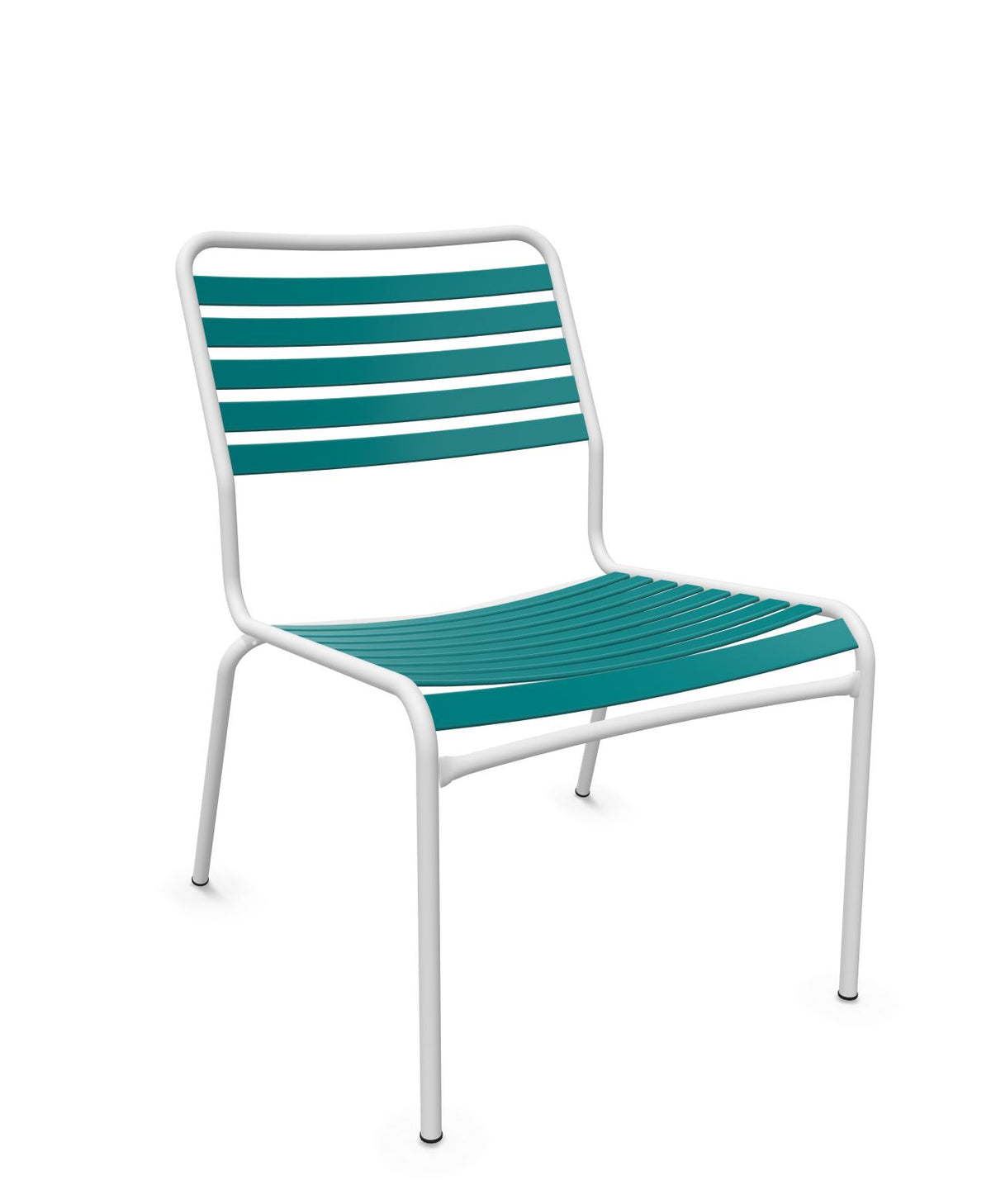 Schaffner Rigi Salon Chaise Basse Lattes Bleu Kali 56 Blanc 90 