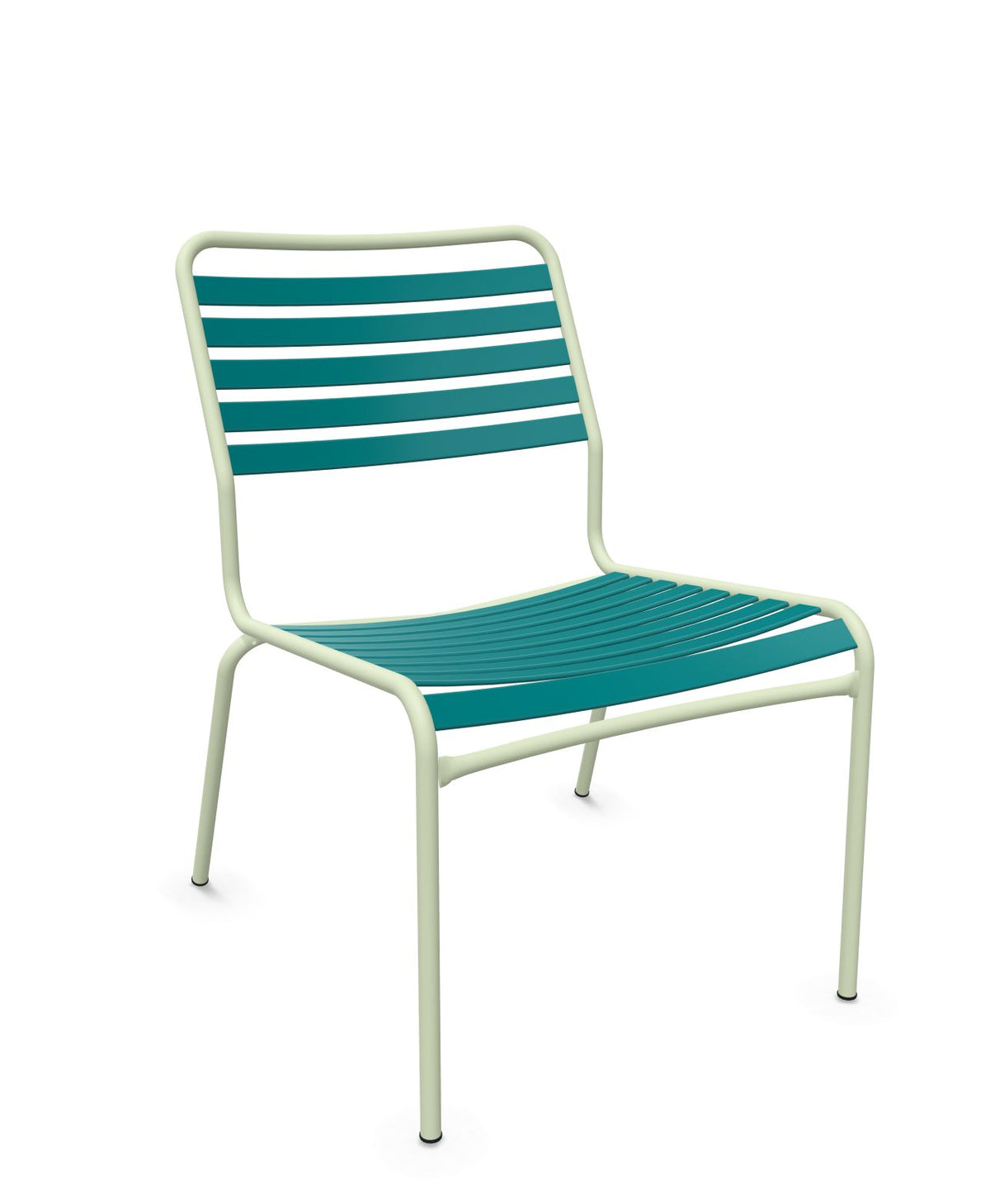 Schaffner Rigi Salon Chaise Basse Lattes Bleu Kali 56 Vert Pastel 64 