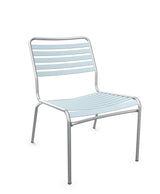 Schaffner Rigi Salon Chaise Basse Lattes Bleu Pastel 51 Galvanisé à chaud 02 