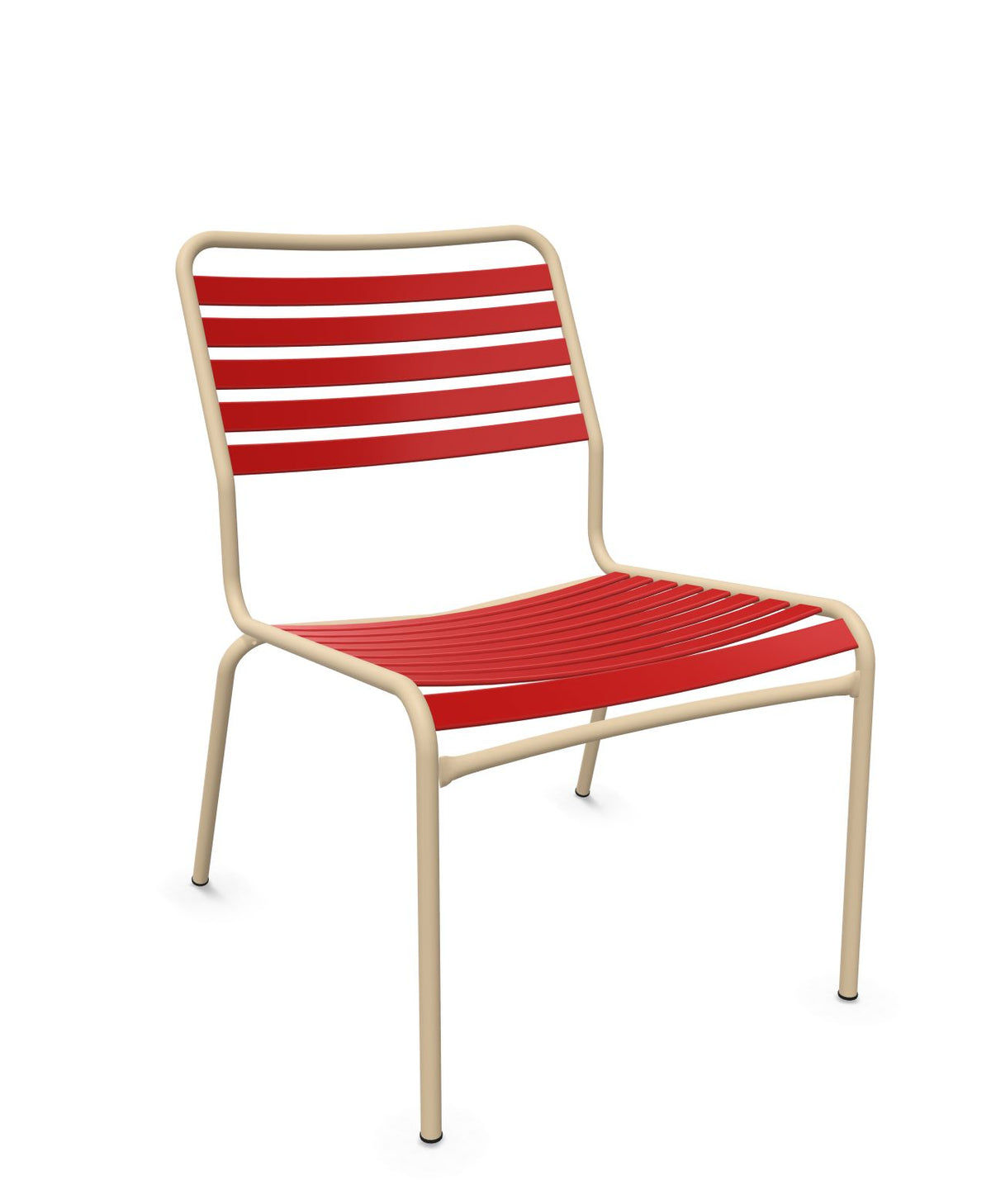 Schaffner Rigi Salon Chaise Basse Lattes Rouge 30 Marron Pastel 83 