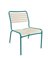 Schaffner Rigi Salon Chaise Basse Lattes Sable Pastel 15 Bleu Kali 56 