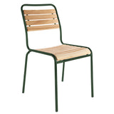 Schaffner Rigi Swiss Wood chaise à lattes en bois Laqué 92 Vert Sapin 66 