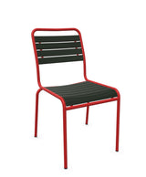 Schaffner Rigi Swiss Wood chaise à lattes en bois Vert Sapin 66 Rouge 30 