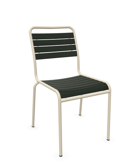 Schaffner Rigi Swiss Wood chaise à lattes en bois Vert Sapin 66 Sable Pastel 15 