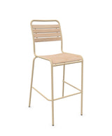 Schaffner Rigi Swiss Wood chaise haute de bar à lattes en bois Bois Huilé 94 Marron Pastel 83 
