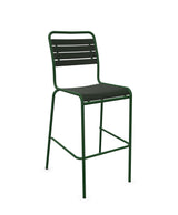 Schaffner Rigi Swiss Wood chaise haute de bar à lattes en bois Vert Sapin 66 Vert Sapin 66 