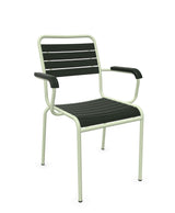 Schaffner Rigi Swiss Wood fauteuil repas à lattes en bois Vert Sapin 66 Vert Pastel 64 