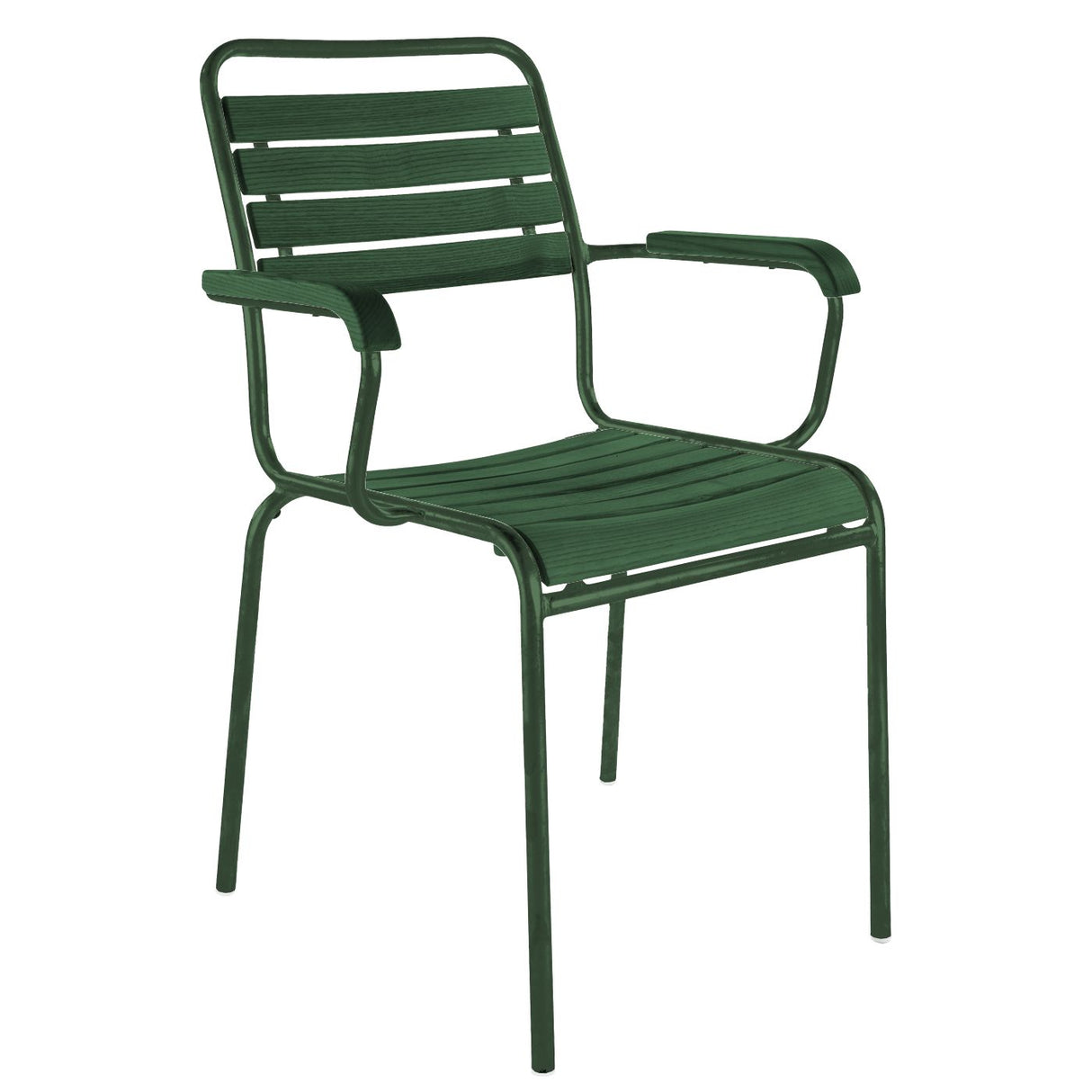 Schaffner Rigi Swiss Wood fauteuil repas à lattes en bois Vert Sapin 66 Vert Sapin 66 