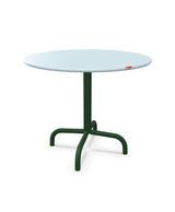 Schaffner Rigi Table d'appoint rabattable Ø60cm h:50cm Bleu Pastel 51 Vert Sapin 66 
