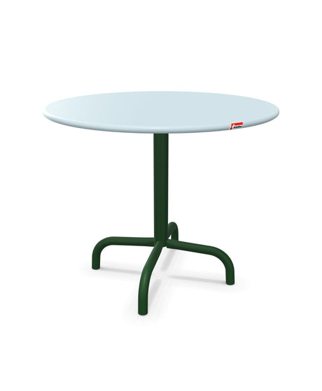 Schaffner Rigi Table d'appoint rabattable Ø60cm h:50cm Bleu Pastel 51 Vert Sapin 66 