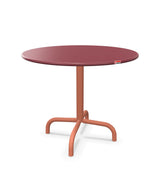 Schaffner Rigi Table d'appoint rabattable Ø60cm h:50cm Bordeaux 38 Terracotta 84 