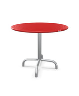 Schaffner Rigi Table d'appoint rabattable Ø60cm h:50cm Rouge 30 Galvanisé à chaud 02 