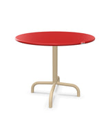 Schaffner Rigi Table d'appoint rabattable Ø60cm h:50cm Rouge 30 Marron Pastel 83 