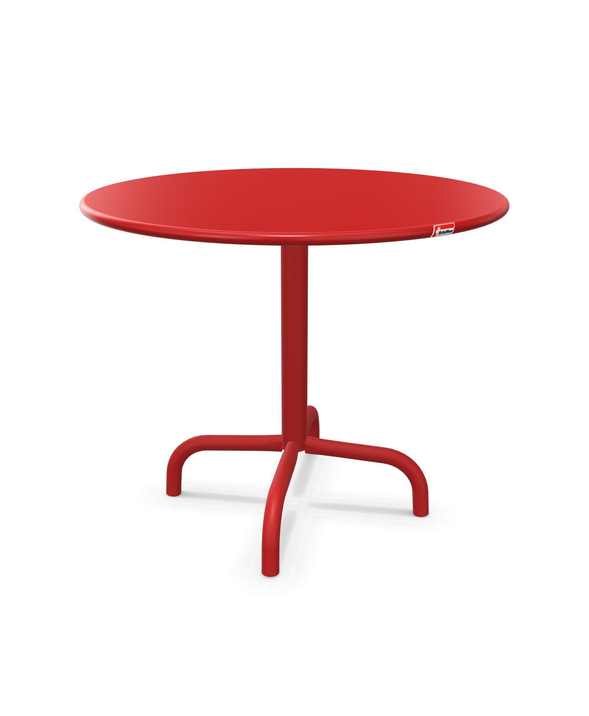Schaffner Rigi Table d'appoint rabattable Ø60cm h:50cm Rouge 30 Rouge 30 