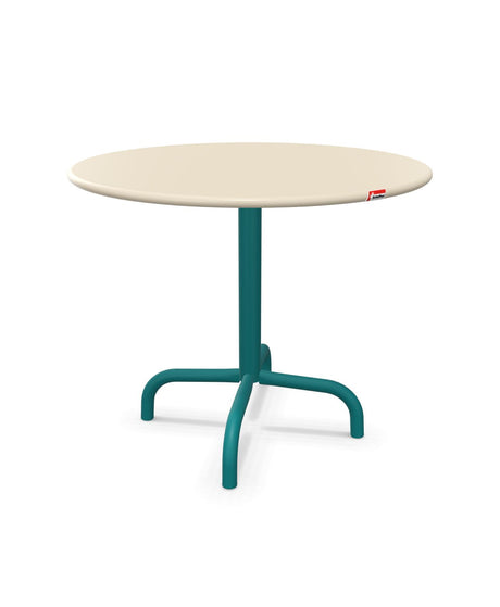 Schaffner Rigi Table d'appoint rabattable Ø60cm h:50cm Sable Pastel 15 Bleu Kali 56 
