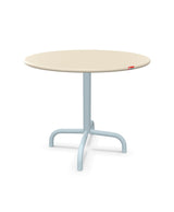 Schaffner Rigi Table d'appoint rabattable Ø60cm h:50cm Sable Pastel 15 Bleu Pastel 51 