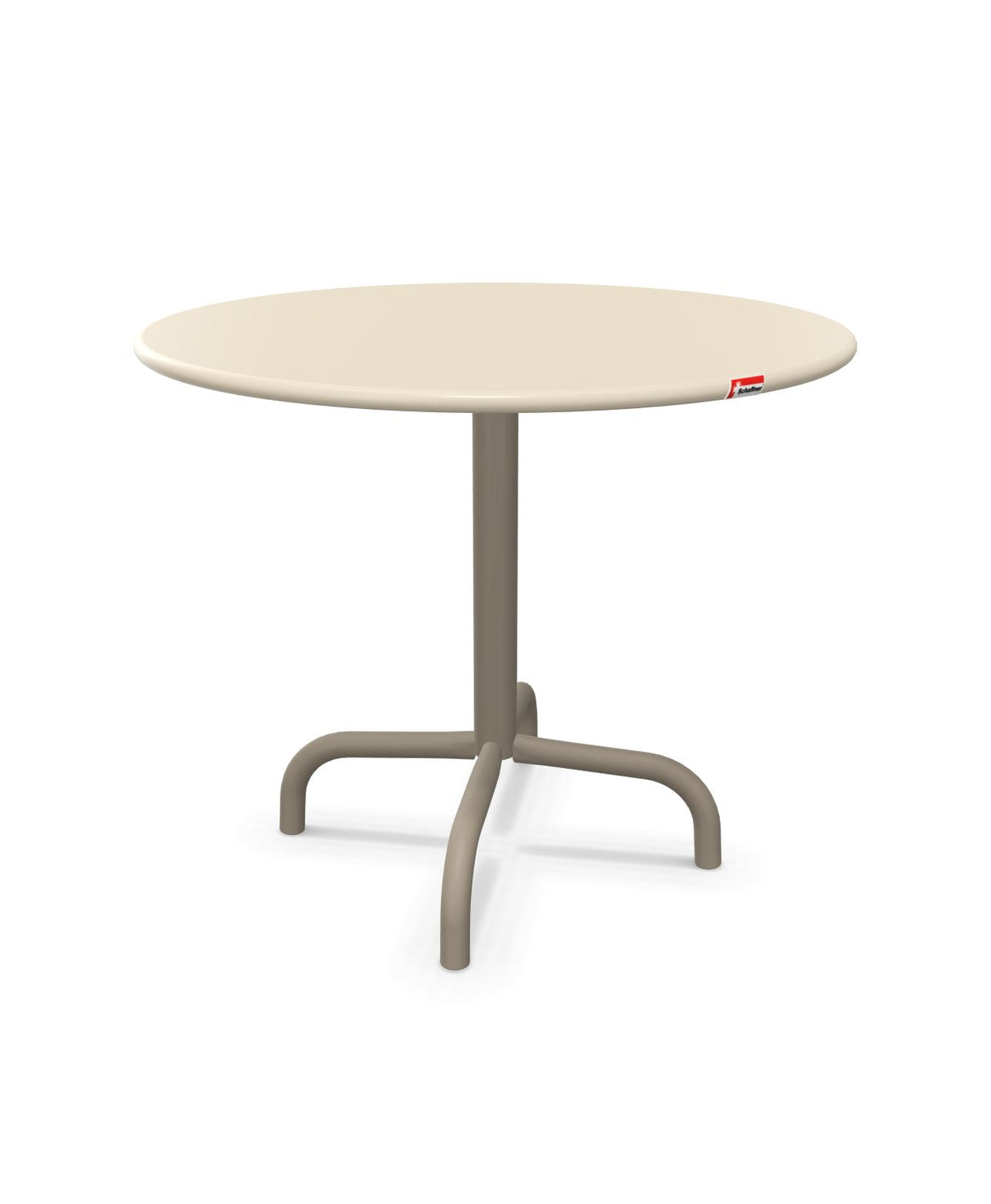Schaffner Rigi Table d'appoint rabattable Ø60cm h:50cm Sable Pastel 15 Champagne 85 