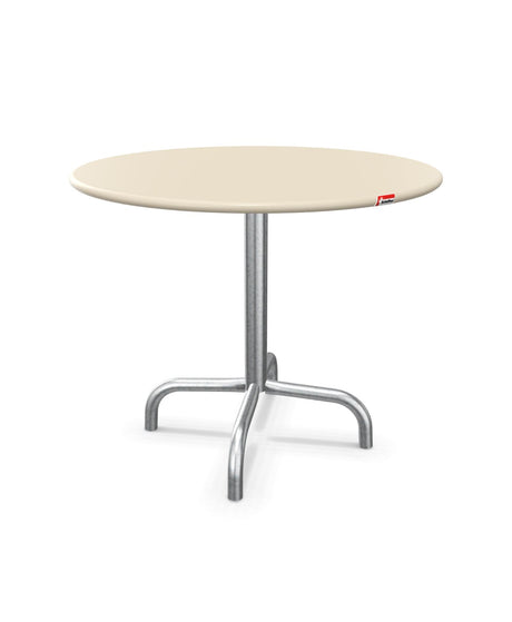 Schaffner Rigi Table d'appoint rabattable Ø60cm h:50cm Sable Pastel 15 Galvanisé à chaud 02 