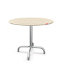 Schaffner Rigi Table d'appoint rabattable Ø60cm h:50cm Sable Pastel 15 Galvanisé à chaud 02 
