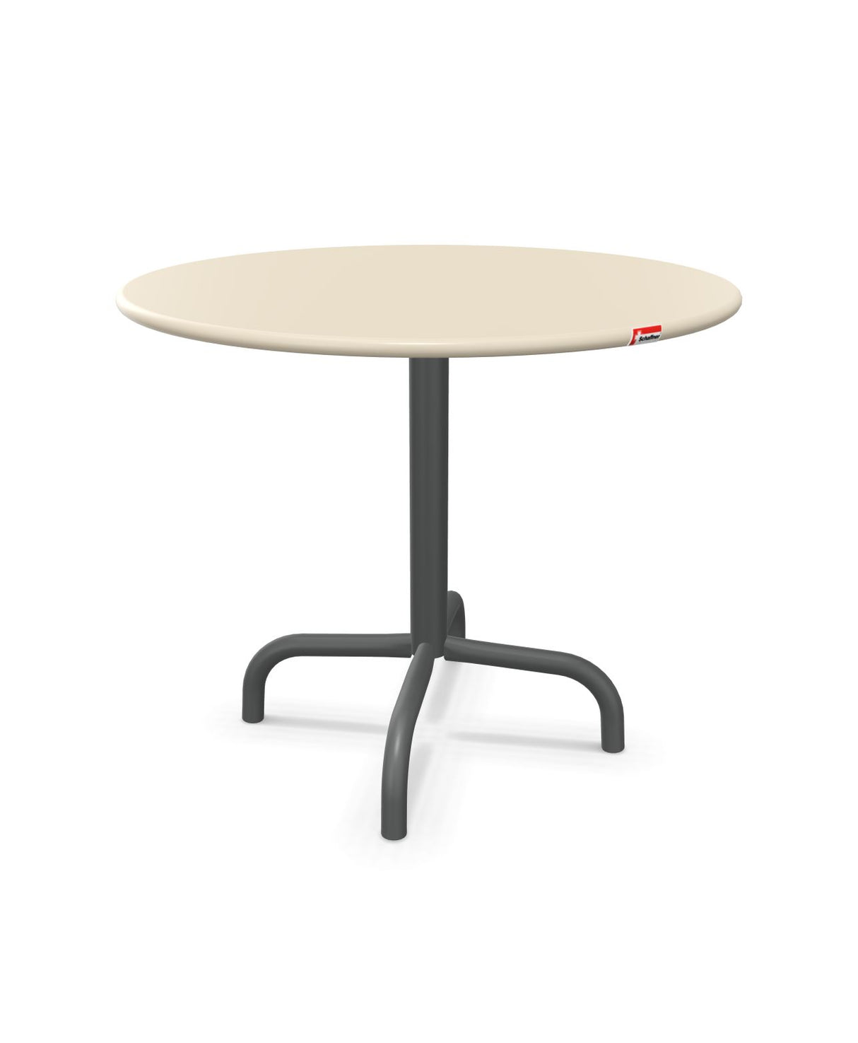 Schaffner Rigi Table d'appoint rabattable Ø60cm h:50cm Sable Pastel 15 Graphite 73 