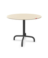 Schaffner Rigi Table d'appoint rabattable Ø60cm h:50cm Sable Pastel 15 Noir 91 