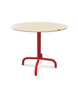 Schaffner Rigi Table d'appoint rabattable Ø60cm h:50cm Sable Pastel 15 Rouge 30 