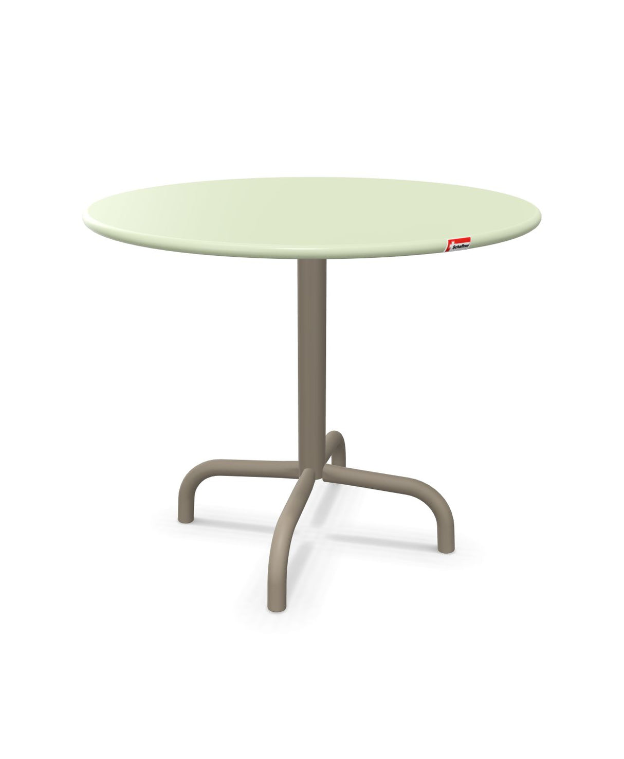 Schaffner Rigi Table d'appoint rabattable Ø60cm h:50cm Vert Pastel 64 Champagne 85 