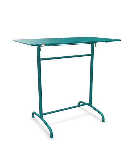 Schaffner Rigi Table haute rabattable 120x70cm h:110cm Bleu Kali 56 Bleu Kali 56 