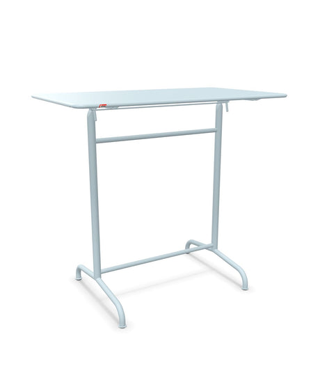 Schaffner Rigi Table haute rabattable 120x70cm h:110cm Bleu Pastel 51 Bleu Pastel 51 