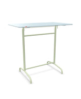 Schaffner Rigi Table haute rabattable 120x70cm h:110cm Bleu Pastel 51 Vert Pastel 64 