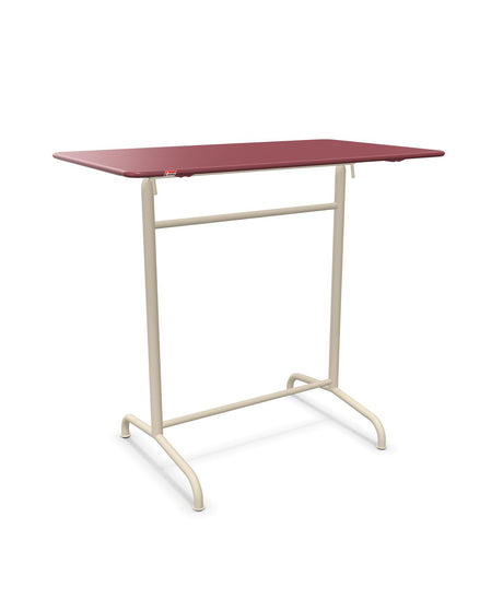 Schaffner Rigi Table haute rabattable 120x70cm h:110cm Bordeaux 38 Sable Pastel 15 