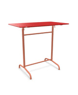 Schaffner Rigi Table haute rabattable 120x70cm h:110cm Rouge 30 Terracotta 84 