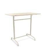Schaffner Rigi Table haute rabattable 120x70cm h:110cm Sable Pastel 15 Sable Pastel 15 