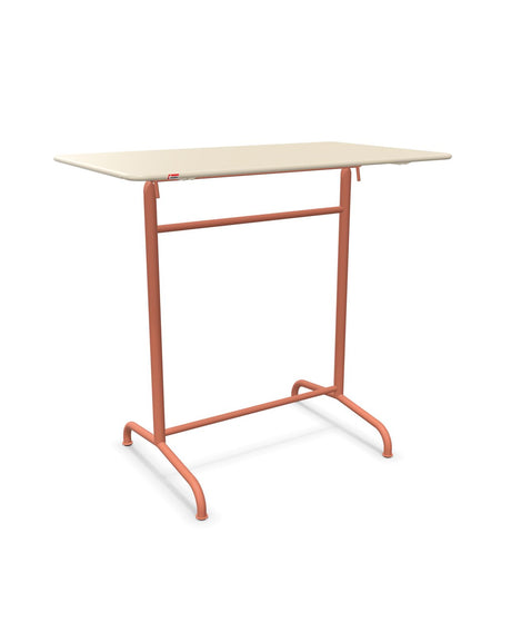 Schaffner Rigi Table haute rabattable 120x70cm h:110cm Sable Pastel 15 Terracotta 84 