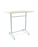 Schaffner Rigi Table haute rabattable 120x70cm h:110cm Vert Pastel 64 Bleu Pastel 51 