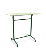 Schaffner Rigi Table haute rabattable 120x70cm h:110cm Vert Pastel 64 Vert Sapin 66 