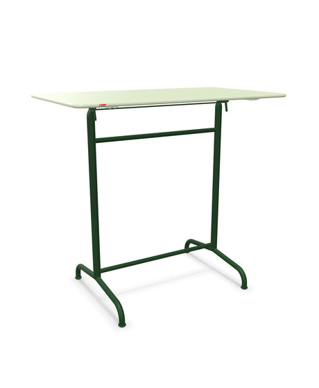 Schaffner Rigi Table haute rabattable 120x70cm h:110cm Vert Pastel 64 Vert Sapin 66 