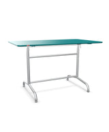 Schaffner Rigi Table repas rabattable 120x70cm Bleu Kali 56 Galvanisé à chaud 02 