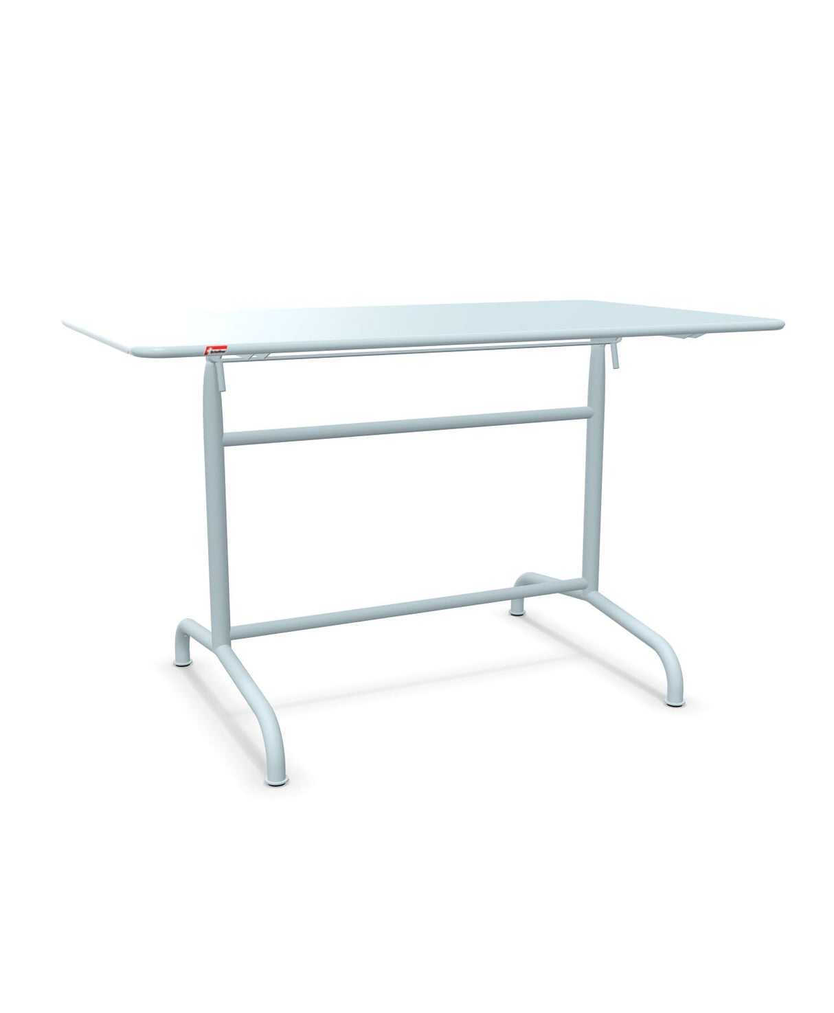 Schaffner Rigi Table repas rabattable 120x70cm Bleu Pastel 51 Bleu Pastel 51 