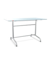 Schaffner Rigi Table repas rabattable 120x70cm Bleu Pastel 51 Galvanisé à chaud 02 
