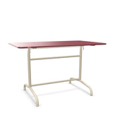 Schaffner Rigi Table repas rabattable 120x70cm Bordeaux 38 Sable Pastel 15 