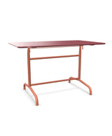 Schaffner Rigi Table repas rabattable 120x70cm Bordeaux 38 Terracotta 84 